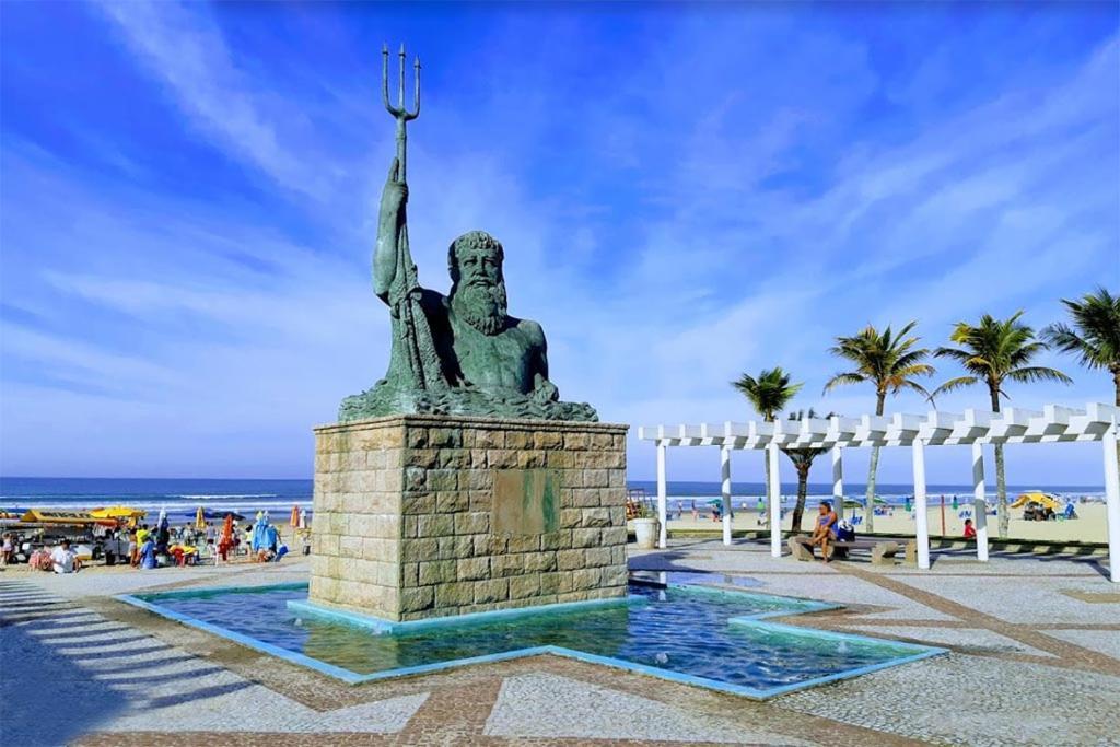 Apartamento Praia Grande -Ocian Rio D'Ouro Ape 70Mt Do Mar Exterior foto